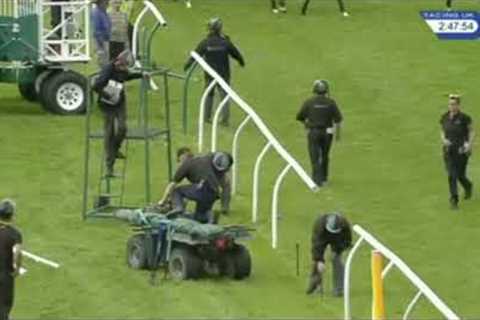 Horse Racing Death 2 - Death of Sir Alexander at Carlisle Racecourse.