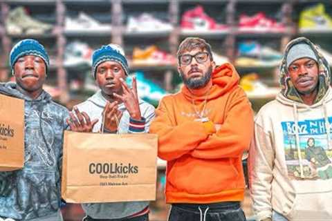 We Surprised Them A Shopping Spree At COOLKICKS