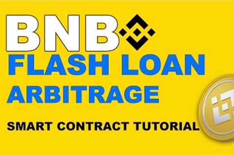 BNB Flash Loan Arbitrage Smart Contract Code Tutorial | Make Passive Crypto Income