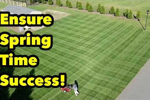 Have the BEST Spring Lawn You Have Ever Had - Winterizer Fertilizer