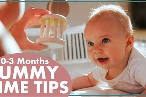 When to start TUMMY TIME for NEWBORN DEVELOPMENT to 3 MONTH MILESTONES