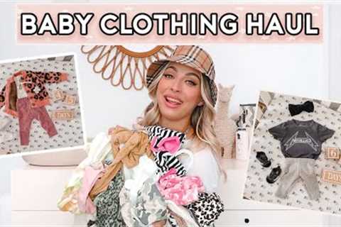 BABY CLOTHING HAUL 👶🏼👚 BEST STORES TO SHOP