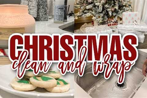 2022 COZY CHRISTMAS CLEAN WITH ME / WRAPPING CHRISTMAS PRESENTS + what I got the kids for Christmas