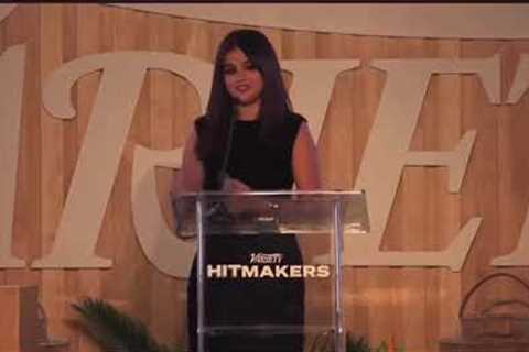 Selena Gomez's acceptance speech at Variety's Hitmakers Event#selenagomez #live #new #justinbieber