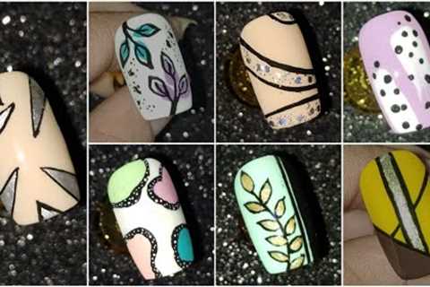 Easy nail art designs💅🏻💅🏻😍//Nail Art Compilation//Dream nail's planet #nailart #beginners