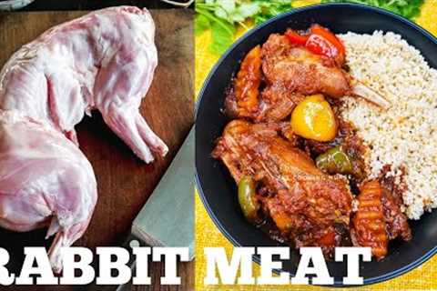 How to make simple but delicious RABBIT stew / rabbit meat recipe