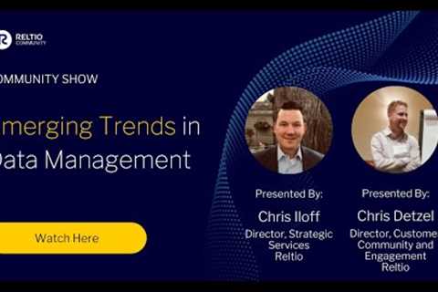 2023 Emerging Trends in Data Management