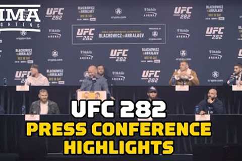 UFC 282 Press Conference Highlights | UFC 282 | MMA Fighting