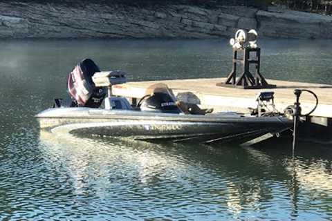 Norris lake fall bass fishing