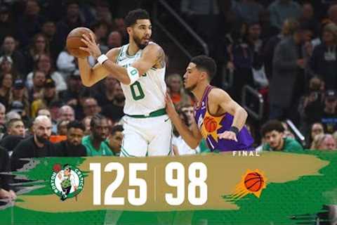 FULL GAME HIGHLIGHTS: Celtics BLOW OUT the best team in the Western Conference, the Suns, 125-98