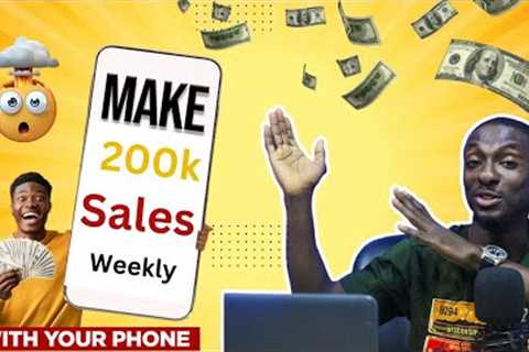 How I Made Over 200k Weekly Sales For Free Using This eCommerce Product / Platform [ Step Guide ]