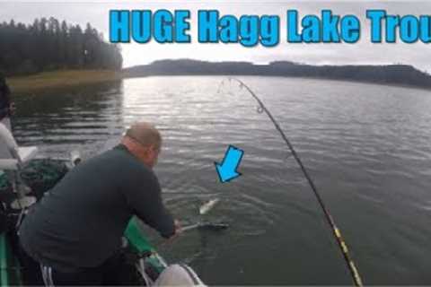 Catching Huge Trout at Henry Hagg Lake | Oregon Fishing | Boat Fishing | We Found a Honey Hole!