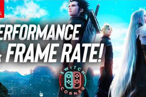 Crisis Core Final Fantasy VII Reunion Nintendo Switch Performance Review &amp; Frame Rate