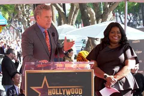 Will Ferrell speech at Octavia Spencer's Hollywood Walk of Fame Star ceremony