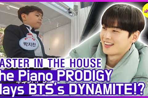 [HOT CLIPS] [MASTER IN THE HOUSE ] BTS's DYNAMITE by the Piano Prodigy🤗🤗 (ENG SUB)
