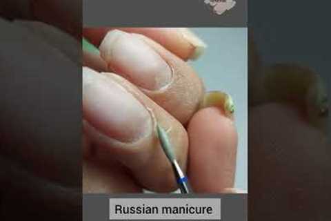 Russian manicure/aparat manicure /#nailart #manicure #manicuretutorial #shortvideo #nails