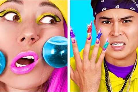 EXTREME Makeover with AMAZON Beauty Gadgets &amp; Hacks from TikTok for my BOYFRIEND