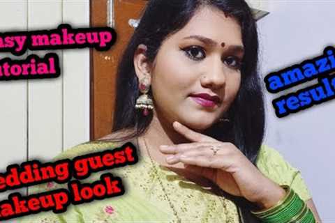 easy wedding guest makeup look|makeup|#makeuptutorial|#makeup|#simplemakeup#edge fashionandbeauty