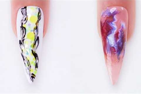 10+ Satisfying Nail Art Tutorial | Awesome Nail Design &amp; Ideas | Mails Inspiration