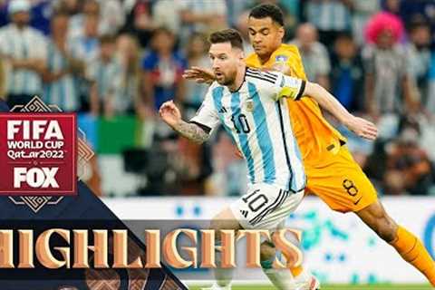 Netherlands vs. Argentina Highlights | 2022 FIFA World Cup | Quarterfinals