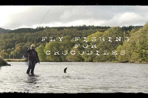 FLY FISHING FOR BIG SALMON IN SCOTLAND / 'Fly fishing for Crocodiles' / fly fishing film