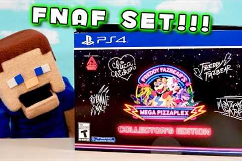 Five Nights at Freddy's: Security Breach - Collector's Edition PizzaPlex PlayStation Unboxing!!