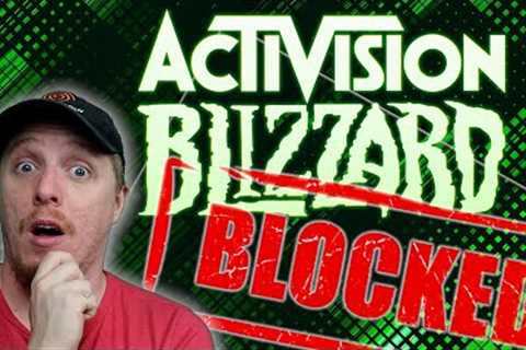 Microsoft just GOT BLOCKED from Buying Activision Blizzard?! What this means for XBOX!