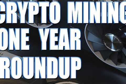 🌕My Crypto Mining after 1 Year roundup!👷⛏✨💎 Why write the Blockchain!? 💻📊⚡💸🌎