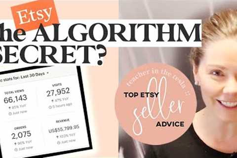 ETSY SEO 2022 (secretly) How to Rank Higher on ETSY SEARCH ALGORITHM &amp; TOP SECRET Etsy SEO tips ..