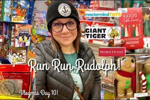 Giant Tiger, HomeSense &amp; Mastermind Toys! Grocery &amp; Christmas Shopping! Vlogmas Day 10!