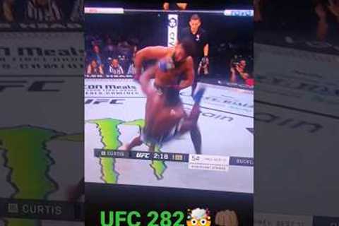 UFC 282 Curtis Right Hand Knockout Vs Buckley #ufc282 #ufc #mma #paddythebaddy #knockout #fight