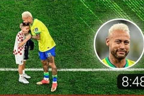 Some moments of Neymar Jr against Croatia at the2022 World Cup in Qatar. Including heartbreakingmome