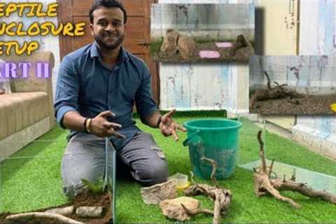 Snakes Enclosure Setup in Hindi and exotic snakes in India