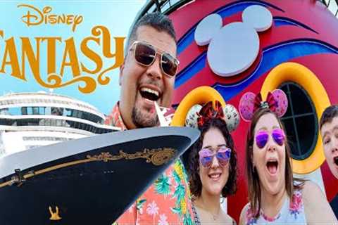 EMBARKATION DAY!!! | DISNEY FANTASY | EPISODE