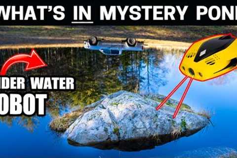 What's on the Bottom of MYSTERY POND? First View in 15 Years!