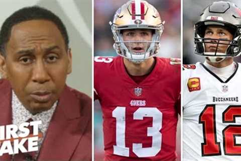 FIRST TAKE | Brock Purdy will upset Tom Brady! Stephen A. insists 49ers dominate Bucs in Week 14