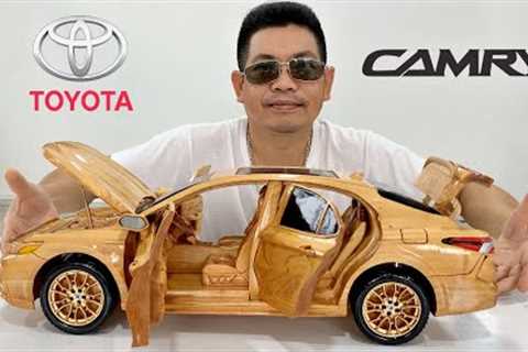 I renovated and upgraded my car 2023 Toyota Camry - Woodworking Art