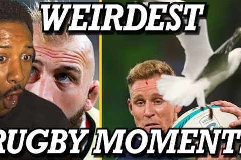 WEIRDEST RUGBY MOMENTS EVER | REACTION!!!