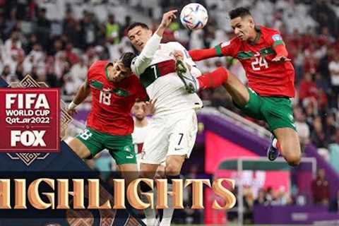 Morocco vs. Portugal Highlights | 2022 FIFA World Cup | Quarterfinals