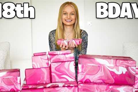 Mia’s 18th BIRTHDAY PRESENT OPENING Special | Family Fizz