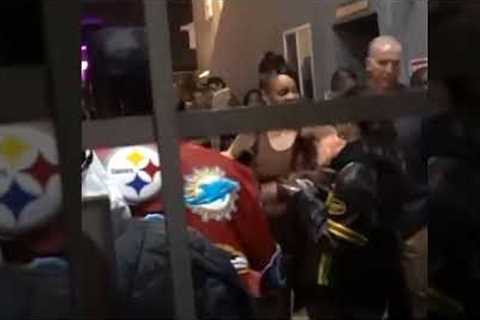 Rihanna and A$AP Rocky Busy With Fans After His Powerful Performance.