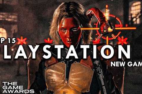 Top 15 NEW Upcoming PS5 Games of 2023 | Game Awards 2022 Reveal Trailers (Gameplay)