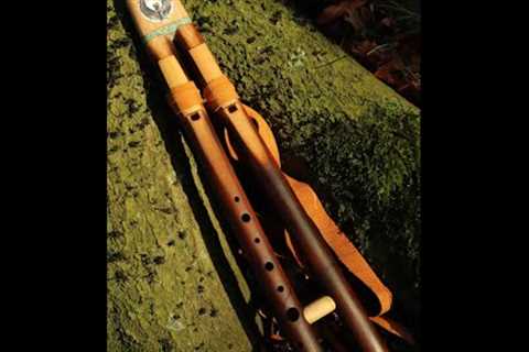 Some experimenting on Double Bamboo flute in E