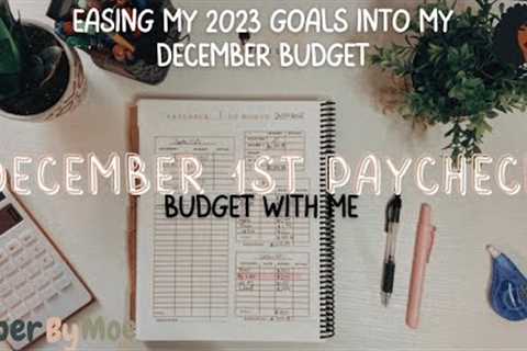 December First Paycheck | Preparing For 2023 Budget Goals | Zero Based Budget | Financial Freedom