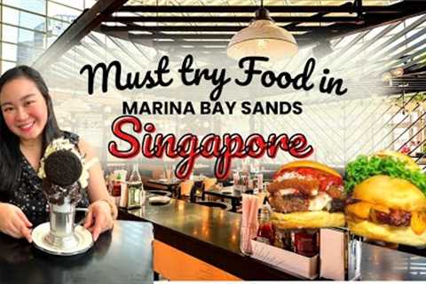 Must Try Food in Marina Bay Sands Singapore