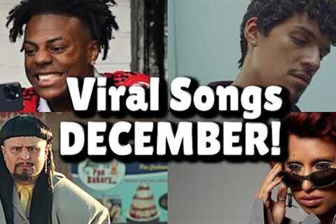 Top 40 Songs That Are Buzzing Right Now On Social Media! - DECEMBER 2022!