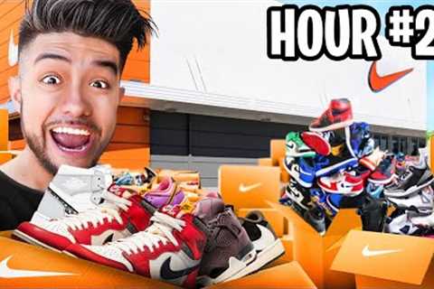 I Bought 100 Pairs Of Sneakers In 24 Hours