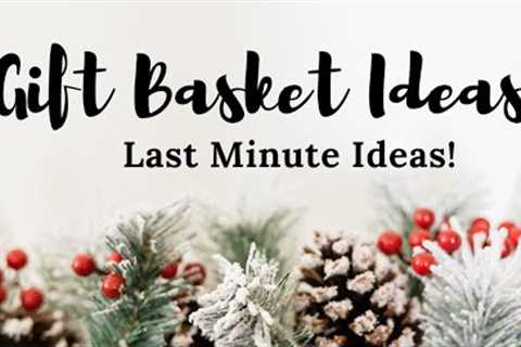 EASY Last Minute Gift Basket &amp; Gift Ideas + Free Printables
