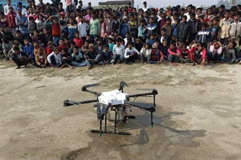 drone technology in agriculture in india|upcoming future for door to door service