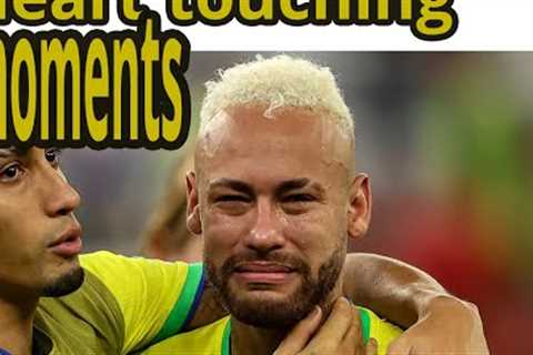 neymar herat touching moment 2022 football world cup